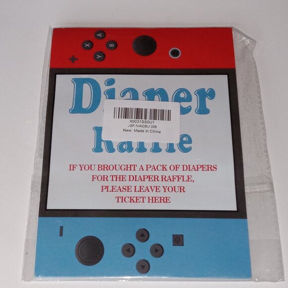 NEW Baby Shower Diaper Raffle Tickets for Game - Picture 7 of 7